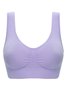 Push Up Breathable Soft Seamless Sports Bra Plus Size