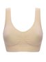 Push Up Breathable Soft Seamless Sports Bra Plus Size