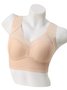 Lace Breathable Tank Top Bra No Trace Sleeping Underwear Plus Size