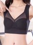 Lace Breathable Tank Top Bra No Trace Sleeping Underwear Plus Size