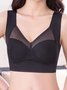 Lace Breathable Tank Top Bra No Trace Sleeping Underwear Plus Size
