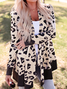 Casual Leopard Others Other Coat