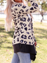 Casual Leopard Others Other Coat