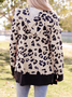 Casual Leopard Others Other Coat
