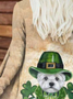 Shamrock Animal Regular Fit Casual Other Coat