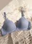 Soft Stretch Breathable Wireless Triangle Cup Bra