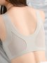 Soft Stretch Breathable Sleep Bra Plus Size