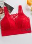 Lace Soft Comfortable Breathable No Steel Rim Tank Bra