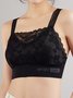 Lace Soft Comfortable Breathable No Steel Rim Tank Bra