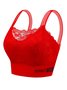 Lace Soft Comfortable Breathable No Steel Rim Tank Bra