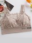 Lace Soft Comfortable Breathable No Steel Rim Tank Bra