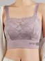 Lace Soft Comfortable Breathable No Steel Rim Tank Bra