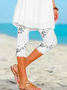 Vacation Regular Fit Floral Leggings