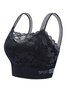 Lace Soft Comfortable Breathable No Steel Rim Tank Bra