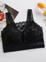 Lace Soft Comfortable Breathable No Steel Rim Tank Bra