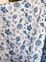 Lace Floral Regular Fit Boho Leather & Faux Leather