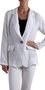 Plain Casual Loose Cotton Blazer