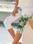 Floral Regular Fit Casual Leggings
