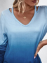 Casual Loose Ombre Dress