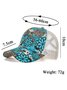 Vacation Ethnic Ocean Pattern Baseball Cap Spring Summer Beach Sunscreen Accessories