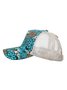 Vacation Ethnic Ocean Pattern Baseball Cap Spring Summer Beach Sunscreen Accessories