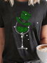 St. Patrick's Day Print Casual T-Shirt