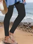 JFN Plain Elasticity PANTS LEGGINGS