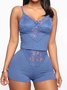 Valentine's Day Sexy Fashion Lace Pajama Set
