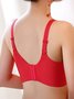 Adjustable Push Up Underwear Sexy Lace Steelless Bra
