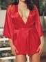 Valentine's Day Rose Lace Sexy Home Nightgown