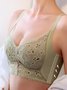 Adjustable Push Up Underwear Sexy Lace Steelless Bra