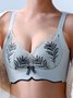 Lace Push Up Adjustable Wireless Bra