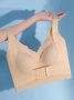 Non-marking Adjustable Correction Front Open Button No Steel Ring Underwear