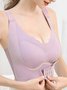 Non-marking Adjustable Correction Front Open Button No Steel Ring Underwear