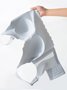 Non-marking Adjustable Correction Front Open Button No Steel Ring Underwear