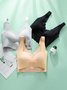 Non-marking Adjustable Correction Front Open Button No Steel Ring Underwear