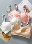 Seamless High Elastic Breathable Massage Pad Sling Bra