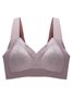 Lace Push Up Adjustable Wireless Bra