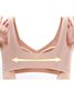 Lace Push Up Adjustable Wireless Bra