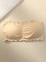 Ruffle Back Open Button Wrapped Chest