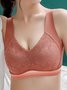 Lace Push Up Adjustable Wireless Bra