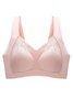 Lace Push Up Adjustable Wireless Bra