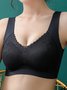 Lace Push Up Adjustable Wireless Bra