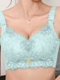 Soft Comfortable Lace Push Up Adjustable Wireless Bra