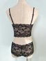 Valentine's Day Lace Bow Sexy Lingerie Set