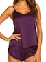 Sexy Camisole Shorts Pajamas Casual Homewear Set