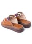 JFN  Women Casual Summer Color Comfy Low Heel Wedge Sandals