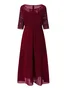 Women's Elegant Mother Of The Bride Dress Wedding Guest Dress