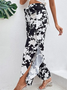 Loose Vacation Floral Pants