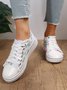 JFN Fashion Floral Ultralight Breathable Sports Canvas Shoes
